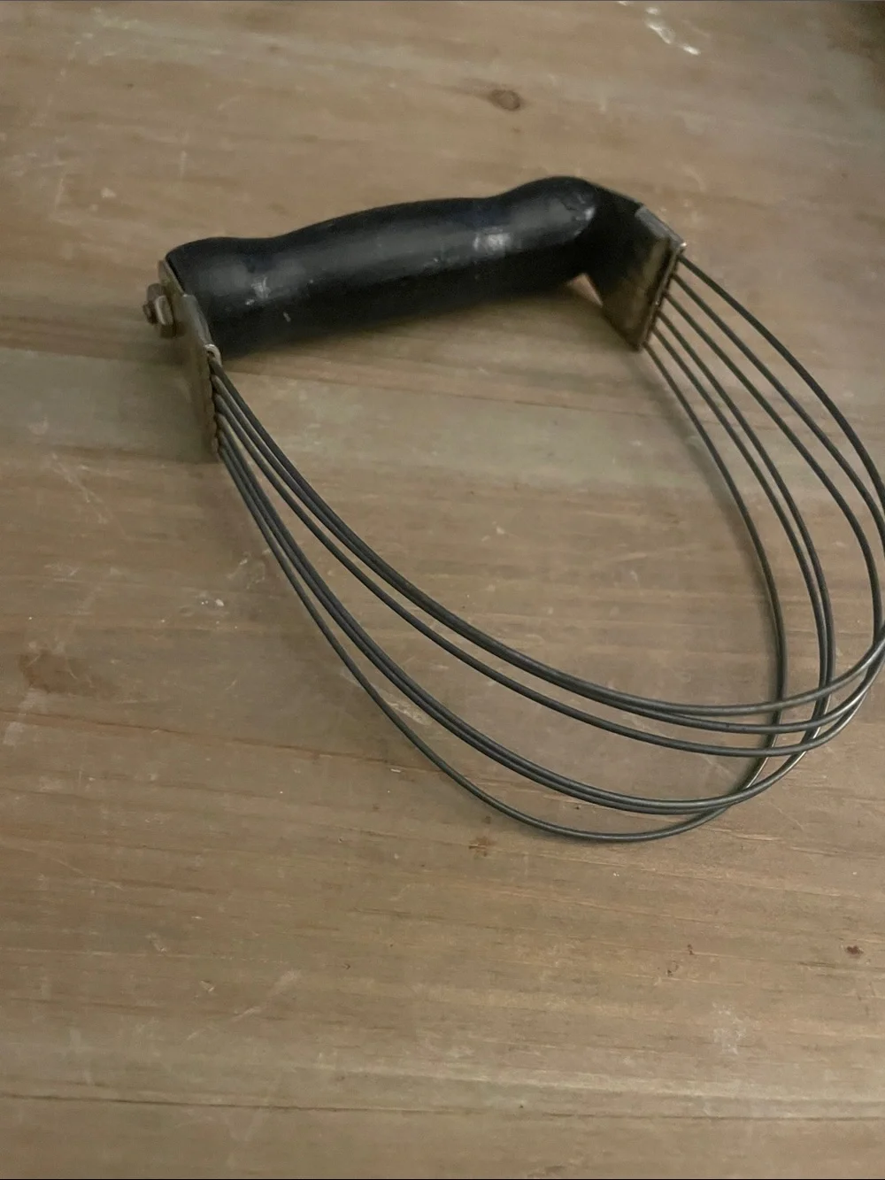 Vintage Androck Black Handle Dough And-rock Blender / Pastry Cutter - Black